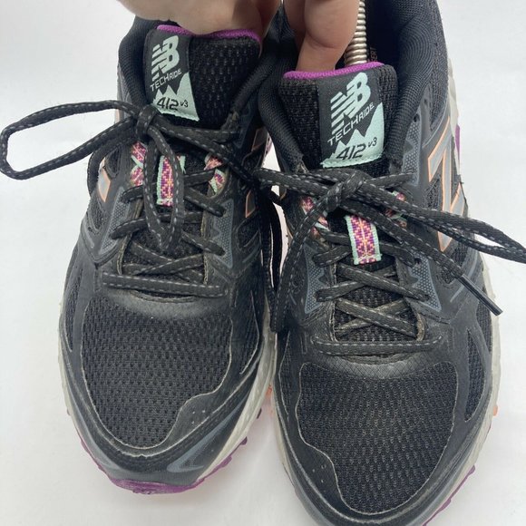 New Balance 412v3 Womens Hiking Trail Shoes Black Size 8.5B EU 40 - Picture 6 of 9